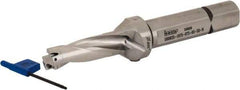 Iscar - 1.88" Max Drill Depth, 3xD, 5/8" Diam, Indexable Insert Drill - 2 Inserts, 3/4" Shank Diam, Straight Shank - Industrial Tool & Supply