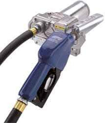 GPI - 12 GPM, 3/4" Hose Diam, Pump - 1" Inlet, 3/4" Outlet, 115 VAC, 12' Hose Length, 1/8 hp - Industrial Tool & Supply