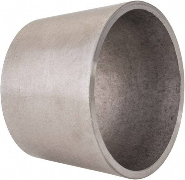 VNE - 1-1/2 x 1-1/4", Unpolished Style, Sanitary Stainless Steel Pipe Concentric Reducer - Butt Weld x Butt Weld Connection, Grade 316L - Industrial Tool & Supply