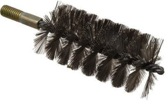 Value Collection - 2-1/4" Diam Helical Stainless Steel Tube Brush - 0.012" Filament Diam, 4-1/4" Brush Length, 7-1/2" OAL, 1/2-12 Male Shank - Industrial Tool & Supply
