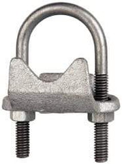 Cooper Crouse-Hinds - Malleable Iron Rigid Conduit Clamp - Electrogalvanized Finish - Industrial Tool & Supply