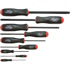 Bondhus - Hex Driver Sets Tool Type: Ball End Size Range (mm): 1.5 - 10 - Industrial Tool & Supply