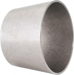 VNE - 3 x 2-1/2", Unpolished Style, Sanitary Stainless Steel Pipe Concentric Reducer - Butt Weld x Butt Weld Connection, Grade 316L - Industrial Tool & Supply