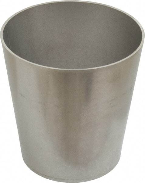 VNE - 4 x 3", Unpolished Style, Sanitary Stainless Steel Pipe Concentric Reducer - Butt Weld x Butt Weld Connection, Grade 316L - Industrial Tool & Supply