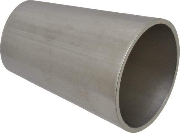 VNE - 1-1/2 x 1", Unpolished Style, Sanitary Stainless Steel Pipe Concentric Reducer - Butt Weld x Butt Weld Connection, Grade 304 - Industrial Tool & Supply