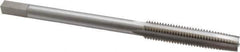 Interstate - 9/16-12 UNC, 4 Flutes, Bright Finish, High Speed Steel, Nut Tap - 7-1/2" Overall Length, 2-3/4" Thread Length - Industrial Tool & Supply