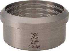 VNE - 2-1/2", Bevel Seat Style, Sanitary Stainless Steel Pipe Recessless Ferrule (Expanding) - Recessless Connection, Grade 304 - Industrial Tool & Supply