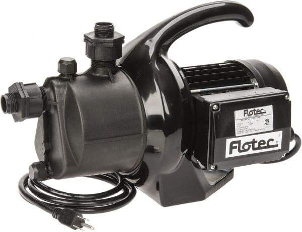 Sta-Rite - 115 Volt, 1 Phase, 1/2 hp, Self Priming Portable Water Pump - 1" Outlet - Industrial Tool & Supply
