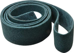 3M - 3" Wide x 132" OAL, Talc Abrasive Belt - Talc, Nonwoven, Series SC-BL - Industrial Tool & Supply