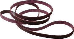 3M - 1" Wide x 132" OAL, Aluminum Oxide Abrasive Belt - Aluminum Oxide, Medium, Nonwoven, Series SC-BL - Industrial Tool & Supply