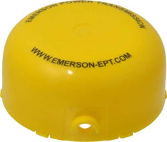 Browning - Polypropylene Housing Polypropylene Bearing End Cap - 1.44" Wide x 3.07" Outside Diam - Industrial Tool & Supply