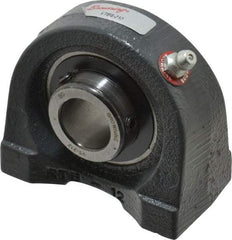 Browning - 3/4" ID, 2-7/8" OAL x 2-9/16" OAH Tapped Base - 1,444 Lb Static Cap, 2,611 Lb Dyn Cap, 2" Btw Mnt Hole Ctrs, 1-5/16" Base-to-Ctr Ht, Cast Iron - Industrial Tool & Supply