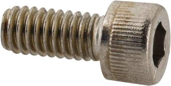 Value Collection - #6-40 UNF Hex Socket Drive, Socket Cap Screw - Grade 18-8 & Austenitic A2 Stainless Steel, Uncoated, Fully Threaded, 5/16" Length Under Head - Industrial Tool & Supply