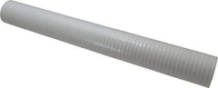 Parker - 2-1/2" OD, 25µ, Polyolefin Thermal Bonded Cartridge Filter - 20" Long - Industrial Tool & Supply