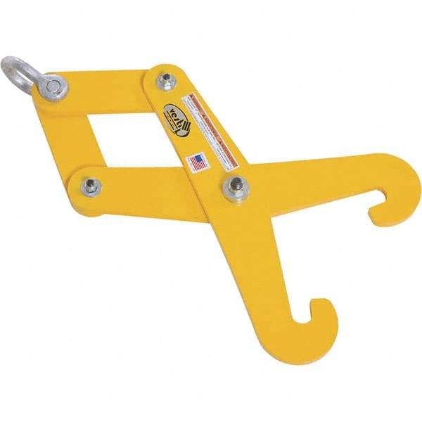 Vestil - 4,000 Lbs. Load Capacity Beam Tong - 8 Inch Max Width and 8 Inch Max Grip - Industrial Tool & Supply