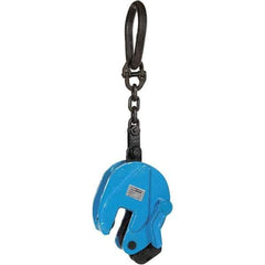 Vestil - 6,600 Lbs. Load Capacity Plate Clamp - 1.19 Inch Max Thickness, 3 Inch Throat Depth and 5-1/4 Inch Bale Opening - Industrial Tool & Supply