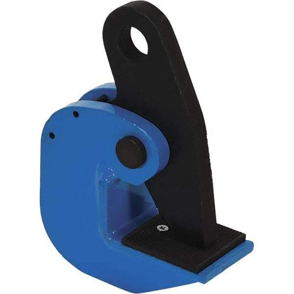 Vestil - 10,000 Lbs. Load Capacity Horizontal Plate Clamp - 1.44 Inch Max Thickness and 1.2 Inch Bale Opening - Industrial Tool & Supply