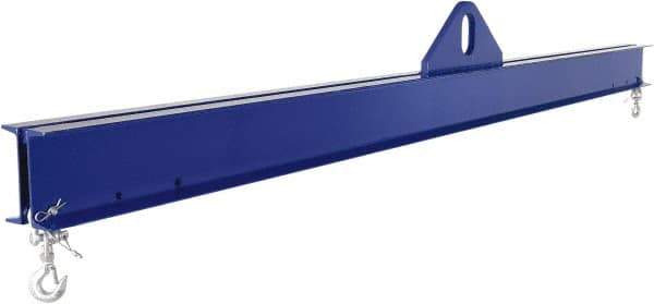 Vestil - 4,000 Lb Capacity Lifting Beam - 3/4" Eye Thickness - Industrial Tool & Supply