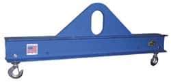 Vestil - 6,000 Lb Capacity Lifting Beam - 1" Eye Thickness - Industrial Tool & Supply