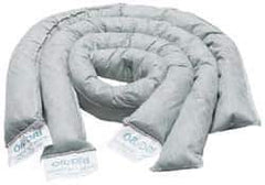 Oil-Dri - 40 Gal, 4' Long, 3" Diam, Sock - Universal, Gray - Industrial Tool & Supply