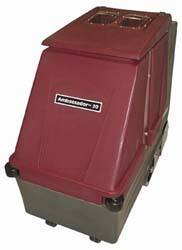 Minuteman - 20" Cleaning Width, 105" Water Lift, Walk Behind Carpet Extractor - 100 CFM Air Flow, 2 hp, 25 Gal Tank Capacity, 25 Gal Tank Recovery Capacity, 100 Pump psi - Industrial Tool & Supply