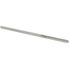 Alvord Polk - 0.117" High Speed Steel 4 Flute Chucking Reamer - Straight Flute, 0.112" Straight Shank, 7/8" Flute Length, 3-1/2" OAL - Industrial Tool & Supply