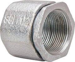 Cooper Crouse-Hinds - 1-1/4" Trade, Malleable Iron Threaded Rigid/Intermediate (IMC) Conduit Coupling - Noninsulated - Industrial Tool & Supply