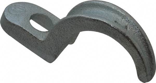 Cooper Crouse-Hinds - 1" Pipe, Malleable Iron, Conduit Clamp - 1 Mounting Hole - Industrial Tool & Supply