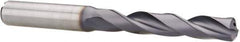 Kennametal - 10.2mm 140° Solid Carbide Jobber Drill - TiAlN Finish, Right Hand Cut, Spiral Flute, Straight Shank, 118mm OAL, Standard Point - Industrial Tool & Supply