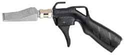 Silvent - 145 Max psi Heavy Duty Flat Nozzle Pistol Grip Blow Gun - 1/4 NPT, Acetal Body, Zinc Nozzle - Industrial Tool & Supply