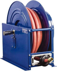 CoxReels - 100' Spring Retractable Hose Reel - 1,500 psi, Hose Included - Industrial Tool & Supply