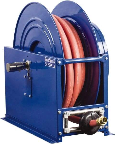 CoxReels - 100' Spring Retractable Hose Reel - 300 psi, Hose Included - Industrial Tool & Supply