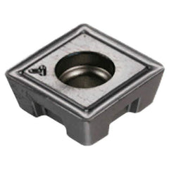 Iscar - SOMT100408 DT Grade IC8080 Carbide Indexable Drill Insert - TiCN/Al2O3/TiN Finish, Square, 9.8mm Inscribed Circle - Industrial Tool & Supply