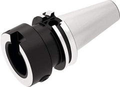 Seco - Graflex 3 System Size, DIN69871-50 Taper, Modular Tool Holding System Adapter - 1.377" Projection, 3.149" Body Diam, 5.381" OAL, Through Coolant - Exact Industrial Supply