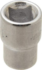 SK - 3/8" Drive, 1/4" Socket, Female Pipe Plug Socket - 4 Points, 1" OAL - Industrial Tool & Supply