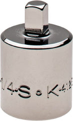 SK - 1/2" Drive, 1/4" Socket, Male Pipe Plug Socket - Industrial Tool & Supply