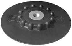 Norton - 9" Diam Quick-Change Type S Disc Backing Pad - Medium Density, 7,000 RPM, Speed-Lok Compatible - Industrial Tool & Supply