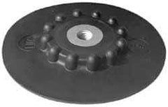 Norton - 9" Diam Quick-Change Type S Disc Backing Pad - Medium Density, 7,000 RPM, Speed-Lok Compatible - Industrial Tool & Supply