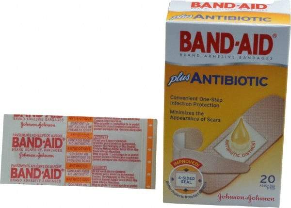 Johnson & Johnson - General Purpose Self-Adhesive Bandage - Antibiotic - Industrial Tool & Supply