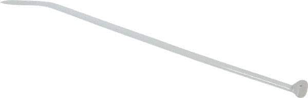 Thomas & Betts - 5-1/2" Long Natural (Color) Nylon Standard Cable Tie - 40 Lb Tensile Strength, 1.31mm Thick, 1-3/4" Max Bundle Diam - Industrial Tool & Supply