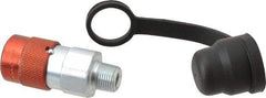 Enerpac - 3/8 NPTF Hydraulic Hose Female Flush Face Coupler - 10,000 psi - Industrial Tool & Supply