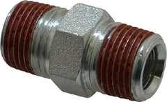 Enerpac - 3/8 NPTF Hydraulic Hose Hex Nipple - 10,000 psi - Industrial Tool & Supply