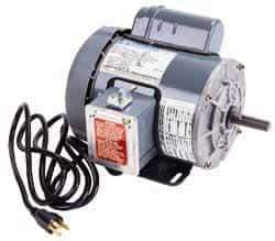 Marathon Electric - 2 Max hp, 3,450 Max RPM, Electric AC DC Motor - 115/230 V Input, Single Phase, 56H Frame, 0.62" Shaft Diam - Industrial Tool & Supply