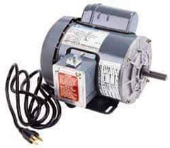 Marathon Electric - 1/2 Max hp, 1,725 Max RPM, Electric AC DC Motor - 115/208-230 V Input, Single Phase, 56 Frame, 0.62" Shaft Diam - Industrial Tool & Supply