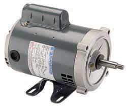 Marathon Electric - 1/4 Max hp, 1,200 Max RPM, Electric AC DC Motor - 115 V Input, Single Phase, 56 Frame, 0.62" Shaft Diam - Industrial Tool & Supply