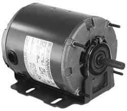 Marathon Electric - 1/4 Max hp, 1,725 Max RPM, Electric AC DC Motor - 115 V Input, Single Phase, 48 Frame, 1/2" Shaft Diam - Industrial Tool & Supply