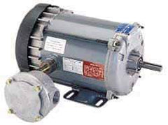 Marathon Electric - 1/3 Max hp, 1,725 Max RPM, Electric AC DC Motor - 115/208-230 V Input, Single Phase, 56 Frame, 0.62" Shaft Diam - Industrial Tool & Supply