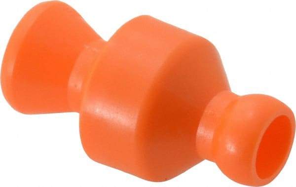 Loc-Line - 10 Piece, 1/4" ID Coolant Hose In-Line Valve - Female to Ball Connection, Acetal Copolymer Body, Unthreaded, Use with Loc-Line Modular Hose Systems - Industrial Tool & Supply