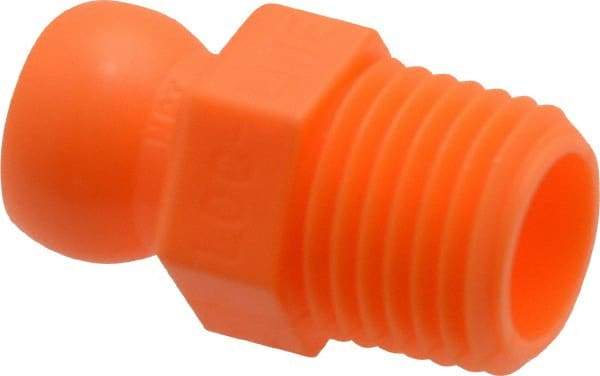 Loc-Line - 50 Piece, 1/4" Hose ID, Male to Female Coolant Hose Connector - 1/4" NPT, For Loc-Line Modular Hose Systems - Industrial Tool & Supply