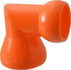 Loc-Line - 1/2" Hose Inside Diam, Coolant Hose Elbow - For Use with Loc-Line Modular Hose System, 20 Pieces - Industrial Tool & Supply